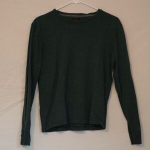 J-Crew Long Sleeve Green Shirt